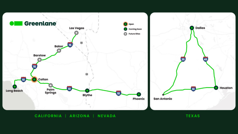 Greenlane Extended network to Texas